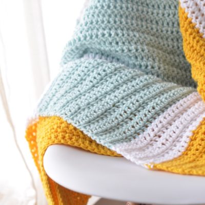 Make This: Crocheted Gender-Neutral Baby Blanket