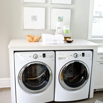 Curbly house laundry room