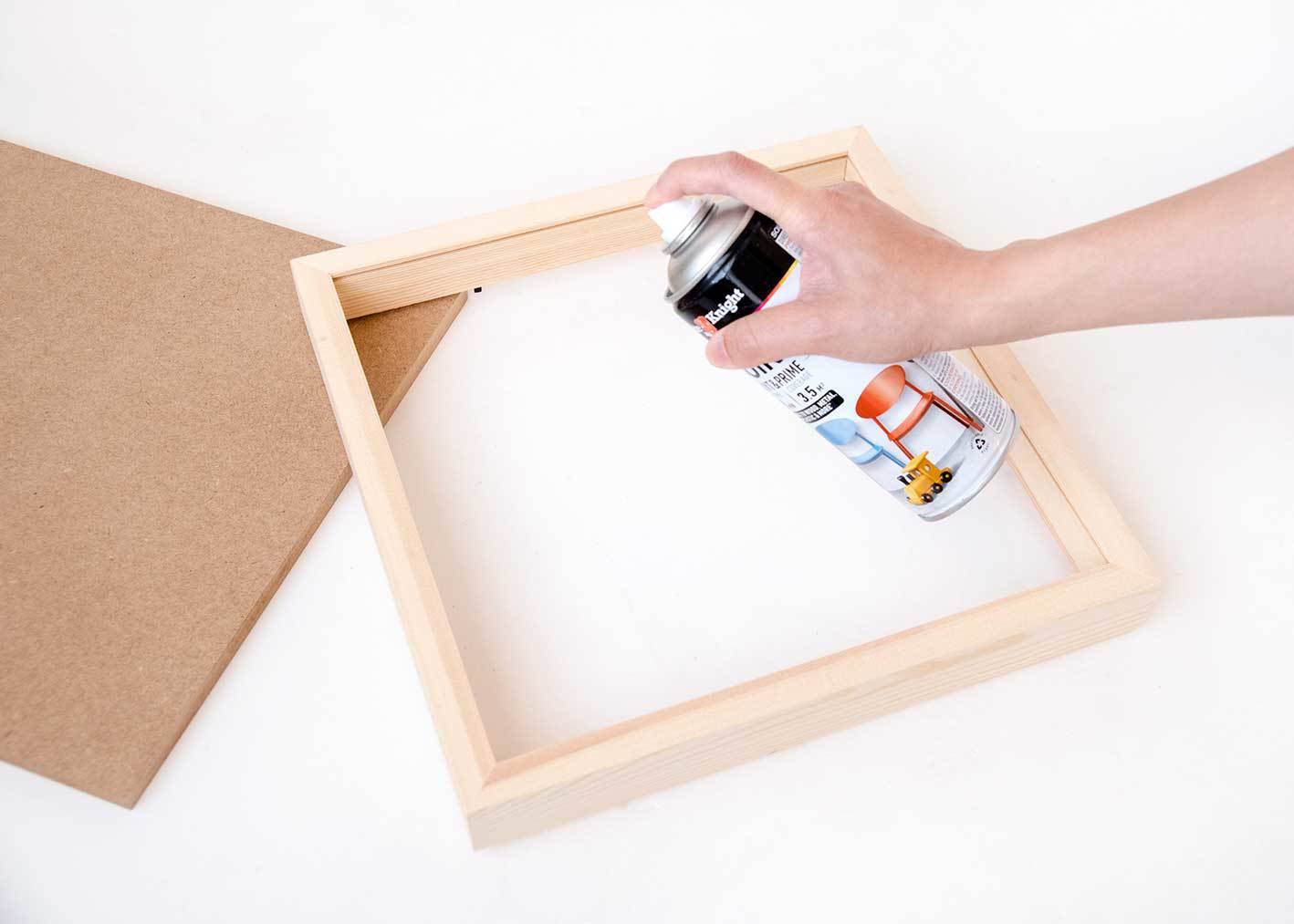 Step 3 - Jewelry organizer disguised as wall art