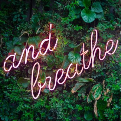 And breathe