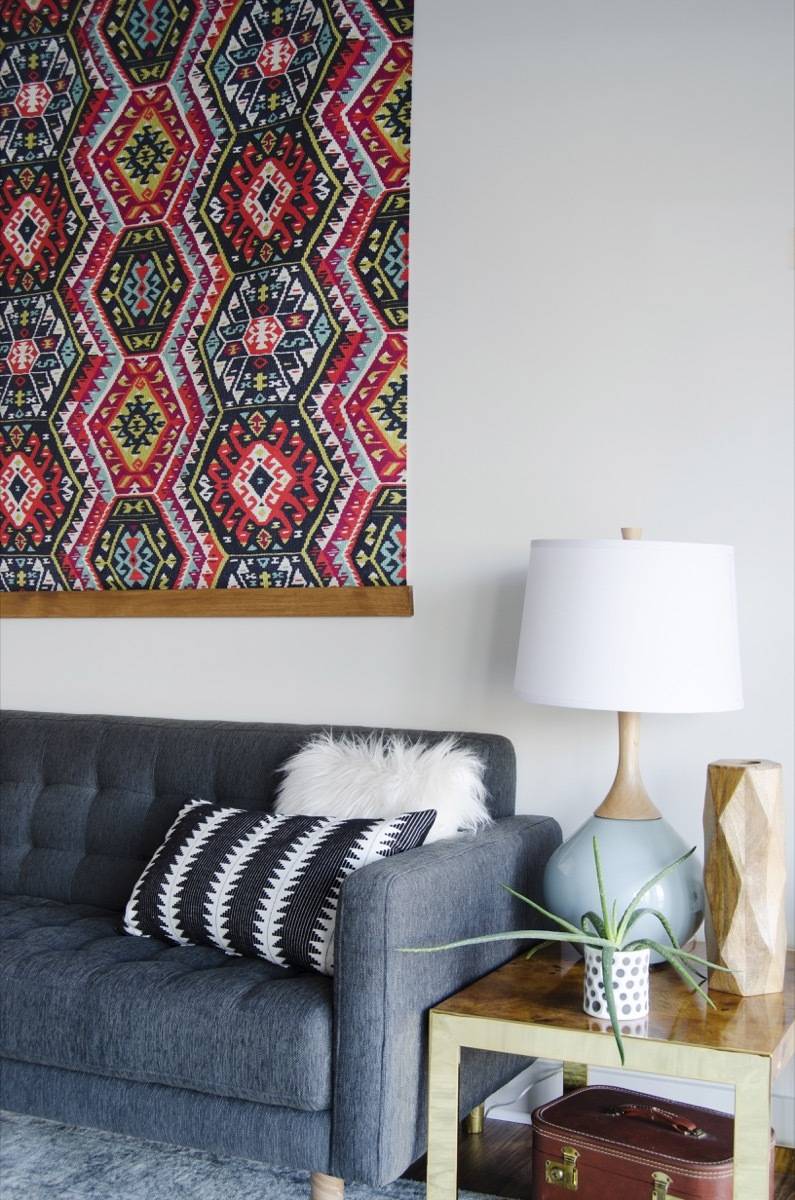 DIY Large-Scale Tapestry Wall Hanging