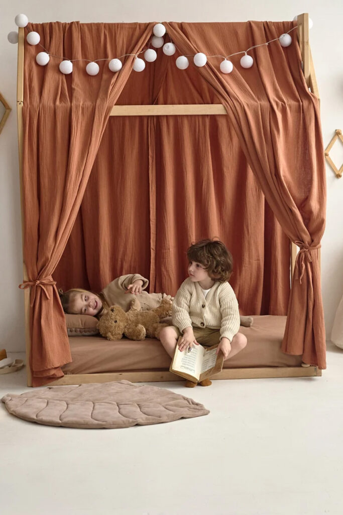 IKEA Kura frame with canopy from HelloLittleFoxStudio in our collection of KURA favorites on Etsy.