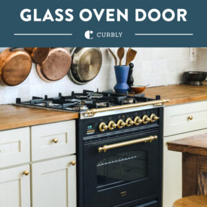 clean oven door