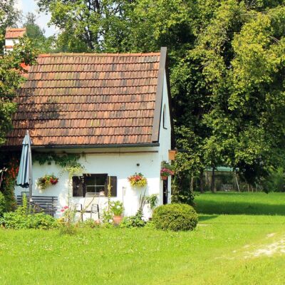 garden shed, nature, cottage